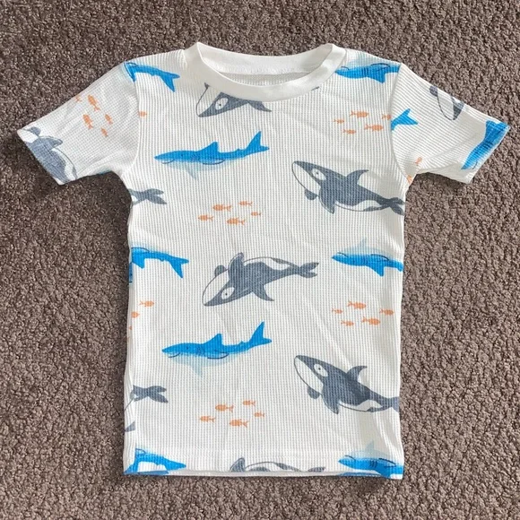 Shark & Whale Pjs - Picture 2 of 5